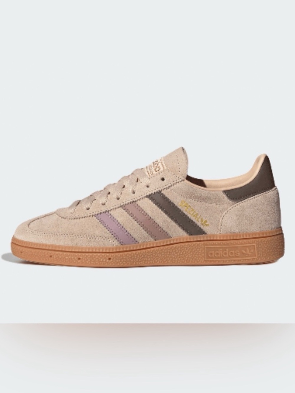 NWT Adidas Handball Spezial Halo Suede Blush Mauve Women’s Sneakers JQ7013